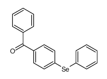 phenyl-(4-phenylselanylphenyl)methanone结构式