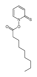 (2-sulfanylidenepyridin-1-yl) nonanoate结构式