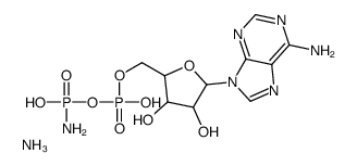adenylyl 5'-phosphoramidate, diammonium salt结构式