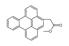 methyl 2-benzo[e]pyren-4-ylacetate Structure