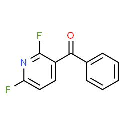 (2,6-二氟吡啶-3-基)(苯基)甲酮结构式