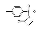1-(4-methylphenyl)sulfonylazetidin-2-one结构式