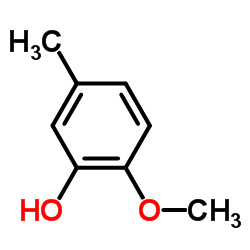 3-羟基-4-甲氧基甲苯结构式