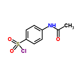 4-Acetamidobenzenesulfonyl chloride Structure