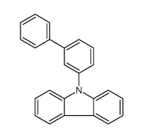 9-[1,1-联苯-3-基]-9H-咔唑结构式
