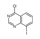 4-氯-8-碘喹唑啉结构式