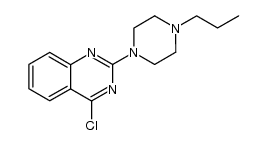 4-chloro-2-(4-propylpiperazin-1-yl)quinazoline Structure
