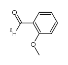 2-methoxybenzaldehyde-α-D Structure