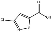 3-氯异噻唑-5-甲酸结构式
