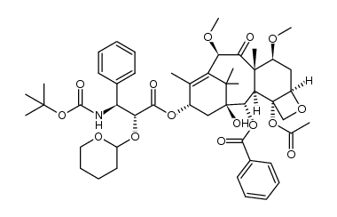 2’-THP-cabazitaxel结构式