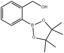 2-羟甲基苯硼酸频呢醇酯结构式