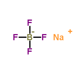 Sodiumtetrafluoroborate structure