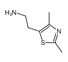 (2,4-二甲基-5-噻唑)乙胺盐酸盐结构式