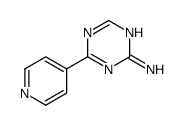 2-氨基-4-(4-吡啶)-1,3,5-三嗪结构式