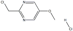 嘧啶,2-(氯甲基)-5-甲氧基-盐酸盐结构式