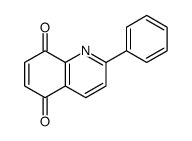 2-phenylquinoline-5,8-dione Structure