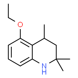 Quinoline, 5-ethoxy-1,2,3,4-tetrahydro-2,2,4-trimethyl- (9CI)结构式