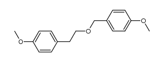 1-methoxy-4-(2-((4-methoxybenzyl)oxy)ethyl)benzene结构式