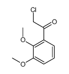 Ethanone, 2-chloro-1-(2,3-dimethoxyphenyl)- (9CI) structure