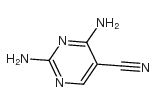 2,4-二氨基嘧啶-5-腈结构式