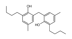 2-butyl-6-[(3-butyl-2-hydroxy-5-methylphenyl)methyl]-4-methylphenol Structure