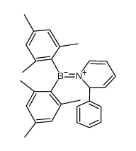 dimesityl(2-phenylpyridin-1-ium-1(2H)-ylidene)borate结构式