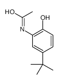 N-(5-tert-butyl-2-hydroxyphenyl)acetamide Structure