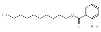 2-氨基苯甲酸葵酯结构式
