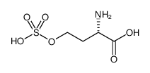 O-sulfo-L-homoserine结构式