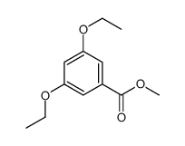 3,5-二乙氧基苯甲酸甲酯结构式