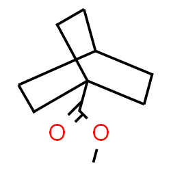 双环[2.2.2]辛烷-1-甲酸甲酯结构式