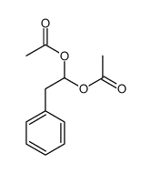 2-Phenylethane-1,1-diol diacetate结构式