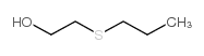 2-(丙基硫代)乙醇结构式