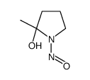 2-Pyrrolidinol,2-methyl-1-nitroso-(9CI)结构式