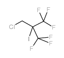 3-氯-2-(三氟甲基)-2-碘-1,1,1-三氟丙烷结构式
