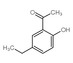 5-乙基-2-羟基苯乙酮结构式