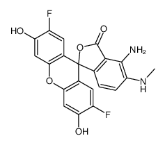 二氨基荧光素-FM结构式