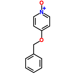 4-苄氧基吡啶-N-氧化物结构式