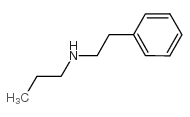 (2-苯乙基)丙胺结构式