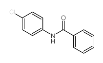 N-(4-氯-苯基)-苯酰胺结构式