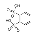 benzene-1,2-disulfonic acid结构式