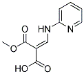 2-(METHOXYCARBONYL)-3-(2-PYRIDINYLAMINO)ACRYLIC ACID结构式
