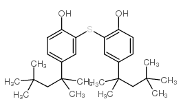 2,2'-Thiobis(4-tert-octylphenol) structure