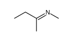N-methylimine of methyl ethyl ketone Structure