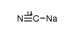 [14C]-Sodium cyanide结构式