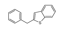 2-benzyl-1-benzothiophene结构式