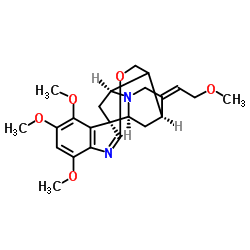 蓬莱葛胺结构式