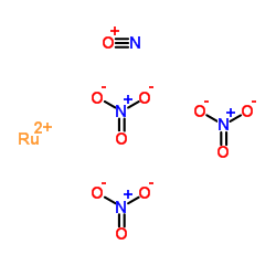 亚硝酰硝酸钌(III)溶液结构式
