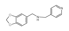 苯并[1,3]二氧代-5-甲基吡啶-4-甲胺结构式
