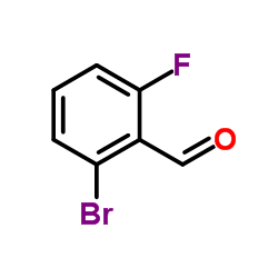 2-Bromo-6-fluorobenzaldehyde structure